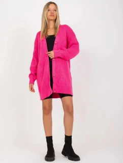 Dámský svetr LC SW 0267 fluo růžový - Rue Paris