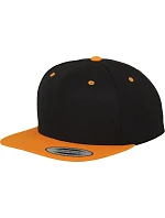 Flexfit 6089M 6 panelová Snapback kšiltovka 55.6089 black/neon orange Flexfit 6089M 6 panelová Snapback kšiltovka 55.6089 black/neon orange