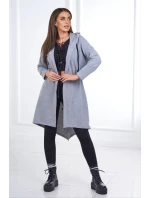 Delší zadní plášť šedý Delší zadní plášť šedý