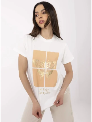 Tričko CLM TS 1704.85 ecru