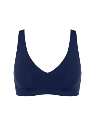 Dámská podprsenka ZERO Feel 2.0 Soft bra - BLUE - tm. modrá 2114 - SLOGGI