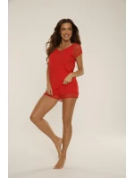 Pyžamo De Lafense 766 Carmel kr/r S-2XL Pyžamo De Lafense 766 Carmel kr/r S-2XL