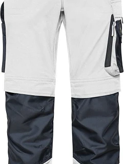 Daiber JN 1832 (25-28) Pracovní kalhoty "Modern Style" - Strong 02.132S white/carbon