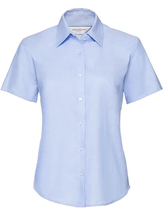 Russell Athletic 933F Halenka Oxford s krátkým rukávem 11.933F oxford blue