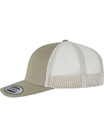 Flexfit 6606/6606T 6 panelová vintage kšiltovka "Trucker" 55.6606 khaki/white Flexfit 6606/6606T 6 panelová vintage kšiltovka "Trucker" 55.6606 khaki/white
