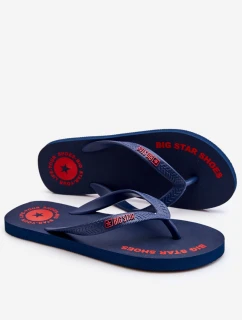 Pánské žabky Big Star LL174424 Námořnická modrá