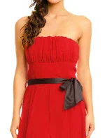 Společenské šaty korzetové HS-347 červené - MAYAADI Společenské šaty korzetové HS-347 červené - MAYAADI
