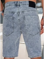 Pánské světle modré džínové šortky FashionStreet SX2490
