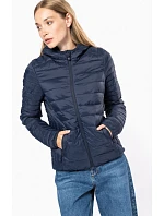 Kariban K 6111 Lehká dámská prošívaná bunda s kapucí 20.6111 light royal blue Kariban K 6111 Lehká dámská prošívaná bunda s kapucí 20.6111 light royal blue