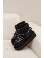 Sněhule na platformě D.Franklin DFSH371015 Černé Sněhule na platformě D.Franklin DFSH371015 Černé