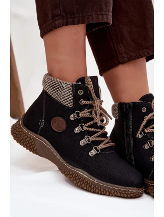 Zateplené dámské trapery Zenaya – černé