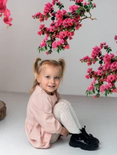 DĚTSKÉ PROLAMOVANÉ PUNČOCHÁČE HARPER DR2425