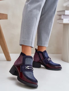 Boty na podpatku  model 219252 Step in style