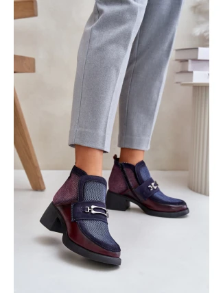 Boty na podpatku  model 219252 Step in style