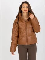 Dámská bunda NM KR H 923 světle hnědá