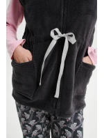 Vamp - Dámská vesta na zip 19463 šedá - Vamp