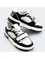 Černo-bílé dámské dvoubarevné tenisky "adidasky" (AD-585) Černo-bílé dámské dvoubarevné tenisky "adidasky" (AD-585)