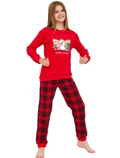 Dívčí pyžamo 592/185 Winter - CORNETTE