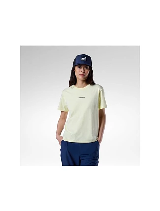 Dámské tričko ROSSIGNOL W Graphic Waterfall Tee, žluté Dámské tričko ROSSIGNOL W Graphic Waterfall Tee, žluté