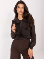 Košile IT KS 28990.05P tmavě hnědá Košile IT KS 28990.05P tmavě hnědá