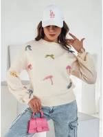 TIELUSH dámský svetr v malé velikosti koakrdki beige FashionStreet MY2357