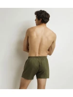 Pánské volné boxerky 2 ks DIM COTTON STRETCH LOOSE BOXER 2x - DIM - šedá