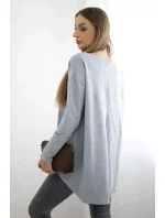 Dámská halenka s orlem a nápisem Canyon šedý