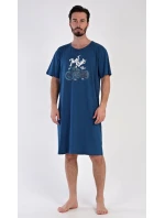 Pánská noční košile s krátkým rukávem Samuel
