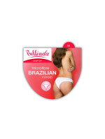 Dámské kalhotky brazilky BRAZILIAN MINISLIP - BELLINDA - tělová