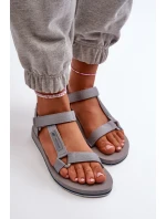 Dámské Sportovní Sandály 4FRSS24FSANF054-20S Šedé