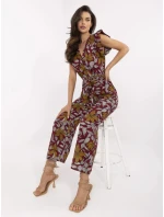 Kombinéza DHJ KO 13568.13P kaštanová