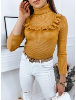 Dámský svetr NOAH žlutý FashionStreet MY1408