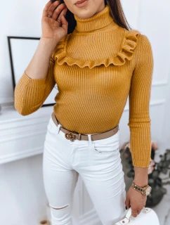 Dámský svetr NOAH žlutý FashionStreet MY1408