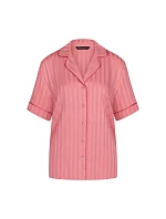 Amourette Jacquard Boyfriend Shirt - Cherry Rose - TRIUMPH Cherry Rose - TRIUMPH Amourette Jacquard Boyfriend Shirt - Cherry Rose - TRIUMPH Cherry Rose - TRIUMPH