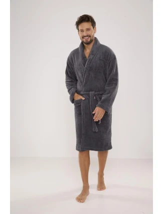 Pánský župan De Lafense 811 Plush M-2XL