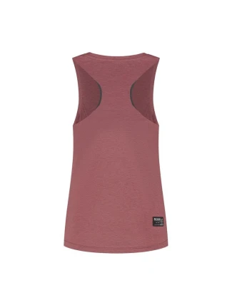 Rogelli dámské tričko bez rukávů d/b DISTANCE burgundy L
