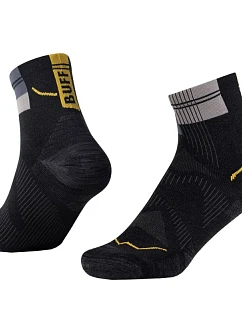 Ponožky BUFF Coolnet Quarter 137788901, černé, velikost 36–38