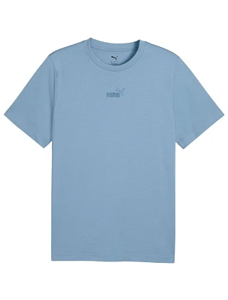 Pánské tričko Puma ESS Small No.1 Logo centered Tee, modré, 692912, velikost 26