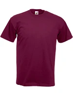 Fruit of the Loom Super Premium T Tričko 16.1044 burgundy