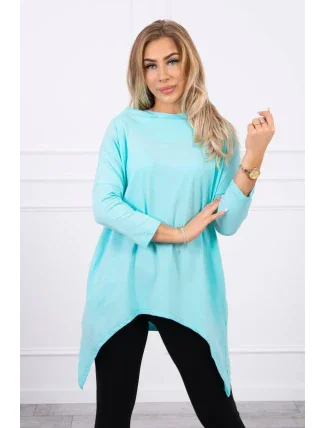 Mikina s potiskem kola mátová Mikina s potiskem kola mátová