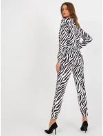 Dámská souprava LK KMPL 509028 2.39P bílá a černá - FPrice Dámská souprava LK KMPL 509028 2.39P bílá a černá - FPrice