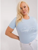 Tričko RV TS 9481.60 světle modrá Tričko RV TS 9481.60 světle modrá