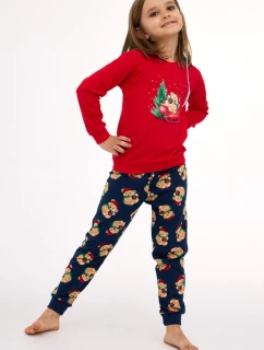 DÍVČÍ DĚTSKÉ PYŽAMO DR 594/186 TEDDY