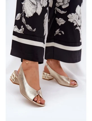 Sandály na podpatku  model 211358 Step in style