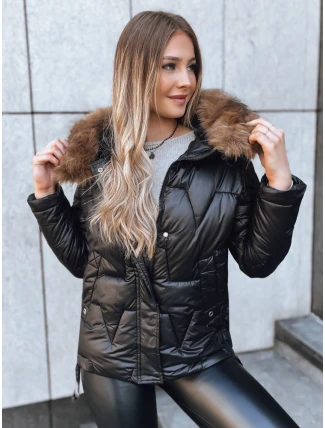 Dámská zimní bunda SNOW černá FashionStreet TY3818