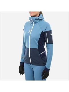 Lyžařská bunda MILLET PIERRAENT HOODIE, modrá