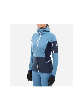 Lyžařská bunda MILLET PIERRAENT HOODIE, modrá Lyžařská bunda MILLET PIERRAENT HOODIE, modrá