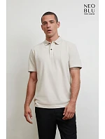 NEOBLU Orel Unisex piqué polo z těžké bavlny 24.4337 optic white NEOBLU Orel Unisex piqué polo z těžké bavlny 24.4337 optic white