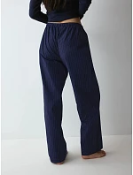 Kalhoty Mix & Match Trousers Poplin modré - TRIUMPH Kalhoty Mix & Match Trousers Poplin modré - TRIUMPH