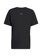 Pánské tričko adidas D4T PrimeLift 3 Stripes, černé, KE9937